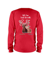 Load image into Gallery viewer, Custom Name Deers Gift For Boyfriend Till Our Last Breath Unisex Long Sleeve