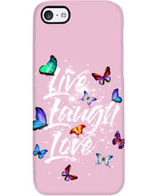 Load image into Gallery viewer, Butterfly Live Laugh Love Gift For Lover Phone case