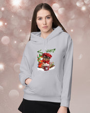 Load image into Gallery viewer, Yorkshire Terrier Loves Drinking Hot Latte Gift For Dog Lovers Hoodie