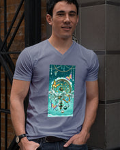 Load image into Gallery viewer, Butterfly Gorgeous Diamond With Dreamcatcher Gift For Girls Guys V-Neck