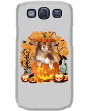 Load image into Gallery viewer, Chihuahua Book Pumpkin Halloween Gift For Dog Lovers Phone case