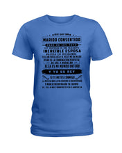 Load image into Gallery viewer, Increible Esposa Nacida En Diciembre Birthday Meaningful Gift Ladies Tee