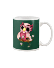 Load image into Gallery viewer, Lovely Tote Bag Owl Perchs On Branch Gift For Owl Lovers Mug