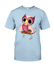 Load image into Gallery viewer, Lovely Tote Bag Owl Perchs On Branch Gift For Owl Lovers Guys Tee