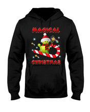 Load image into Gallery viewer, Tennis Players Magical Christmas Snowman Gift For Women Hoodie
