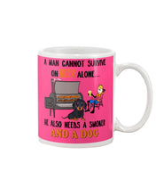 Load image into Gallery viewer, A Man Loves Beer And Dachshund Gift For Dog Lovers Mug