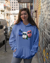 Load image into Gallery viewer, Lovely Phone Case Three Owl With US Flag Gift For Owl Lovers Hoodie