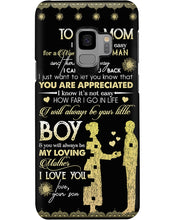 Load image into Gallery viewer, You Are Appreciated Great Gift From Son To Mom Phone case