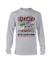 Load image into Gallery viewer, Protea Being A Daughter In Law Of A Freaking Awesome Mother In Law Gift For Women Unisex Long Sleeve
