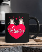 Load image into Gallery viewer, Couple Otter Valentine's Day Gift For Otter Lovers Mug