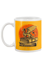 Load image into Gallery viewer, I'm A Book Dragon Not A Worm Gift For Dragon Lovers Mug