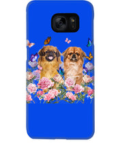 Load image into Gallery viewer, Pekingese With Peonies Gift For Dog Lovers Phone case