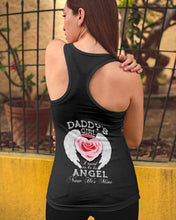 Load image into Gallery viewer, Market Trendz Daddy's Girl I Used To Be His Angel For Dad Ladies Flowy Tank