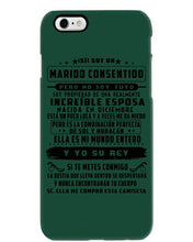 Load image into Gallery viewer, Increible Esposa Nacida En Diciembre Birthday Meaningful Gift Phone case