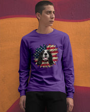 Load image into Gallery viewer, English Cocker Spaniel US Sunflower Gift For Dog Lovers Unisex Long Sleeve