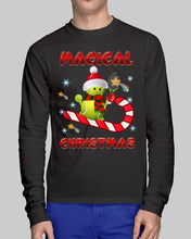 Load image into Gallery viewer, Tennis Players Magical Christmas Snowman Gift For Women Unisex Long Sleeve