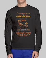 Load image into Gallery viewer, Daddysaurus Daughtersaurus A Bond That Can't Be Broken Unisex Long Sleeve