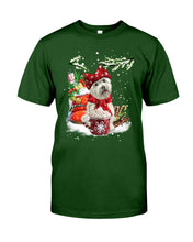 Load image into Gallery viewer, Cute Westie Christmas Night Gift For Dog Lovers Guys Tee
