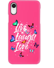 Load image into Gallery viewer, Butterfly Live Laugh Love Gift For Lover Phone case