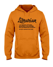 Load image into Gallery viewer, Librarian Keeper Of Books Guardian Of Knowledge Custom Gift For Librarian Hoodie