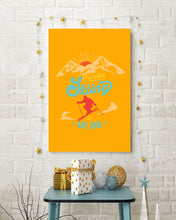 Load image into Gallery viewer, I'm Retired Skiing Is My Job Mountainous Terrain Vertical Poster