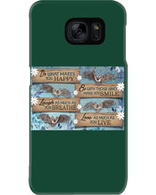 Load image into Gallery viewer, Do What Makes You Happy With Bats Gift For Girls Phone case