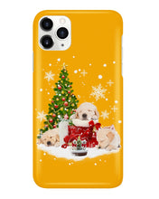 Load image into Gallery viewer, Funny Golden Retrievers Sleep In Red Boots Gift For Dog Lovers Phone case