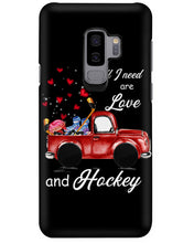 Load image into Gallery viewer, All I Need Are Love And Hockey Gift For Hockey Players Phone case