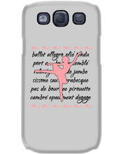 Load image into Gallery viewer, Ballet Words Pink Pattern Gift For Ballet Dancer Phone case