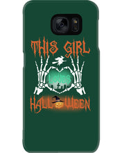 Load image into Gallery viewer, This Girl Loves Halloween Gift For Girls Phone case