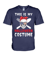 Load image into Gallery viewer, This Is My Halloween Costume Gift For Men Guys V-Neck