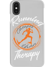 Load image into Gallery viewer, Running Cheaper Than Therapy Gift For Running Lovers Phone case