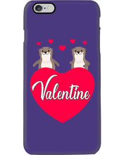 Load image into Gallery viewer, Couple Otter Valentine's Day Gift For Otter Lovers Phone case