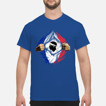 Load image into Gallery viewer, Corse Super Hero Flag Patriot Gift For Men Guys Tee