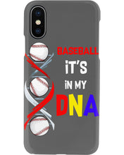 Load image into Gallery viewer, Baseball Be My DNA Gift For Sport Lovers Phone case
