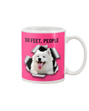 Load image into Gallery viewer, Six Feet People Alaska Husky Unique Custom Design For Dog Lovers Mug