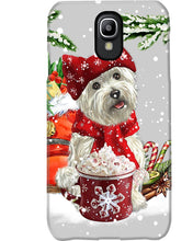 Load image into Gallery viewer, Cute Westie Christmas Night Gift For Dog Lovers Phone case
