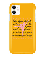 Load image into Gallery viewer, Ballet Words Pink Pattern Gift For Ballet Dancer Phone case