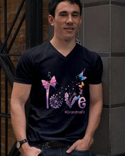 Load image into Gallery viewer, Love Butterflies Grandma Life Gift For Grandma Guys V-Neck