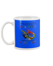 Load image into Gallery viewer, Never Underestimate A 60 Year Old Man Can Play A Guitar Mug