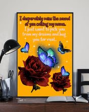 Load image into Gallery viewer, Butterfly Calling My Name Gift For Lover Vertical Poster