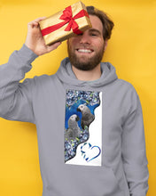 Load image into Gallery viewer, Magical Gray Couple African Parrot Gift For Bird Lovers Hoodie