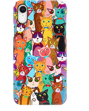 Load image into Gallery viewer, Colorful Cartoon Cat Face Gift For Cat Lovers Phone case