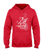 Load image into Gallery viewer, You're Not Alone Motorcycle Axe Gift For Men Hoodie