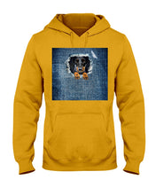 Load image into Gallery viewer, Blue Phone Case With Dachshund Face Gift For Dachshund Lovers Hoodie