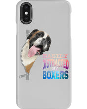 Load image into Gallery viewer, Easilly Distracted By Boxers Gift For Dog Lovers Phone case