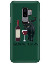 Load image into Gallery viewer, Cat Drink And Be Merry Meaningful Gift For Women Phone case