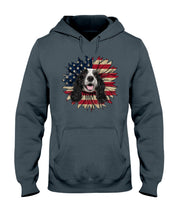 Load image into Gallery viewer, English Cocker Spaniel US Sunflower Gift For Dog Lovers Hoodie