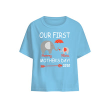 Load image into Gallery viewer, Our First Mother's Day 2020 Funny Gift For Mom Baby Onesie