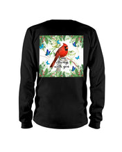 Load image into Gallery viewer, Scarlet Macaw With Butterflies I Am Always With You Gift For Lover Unisex Long Sleeve